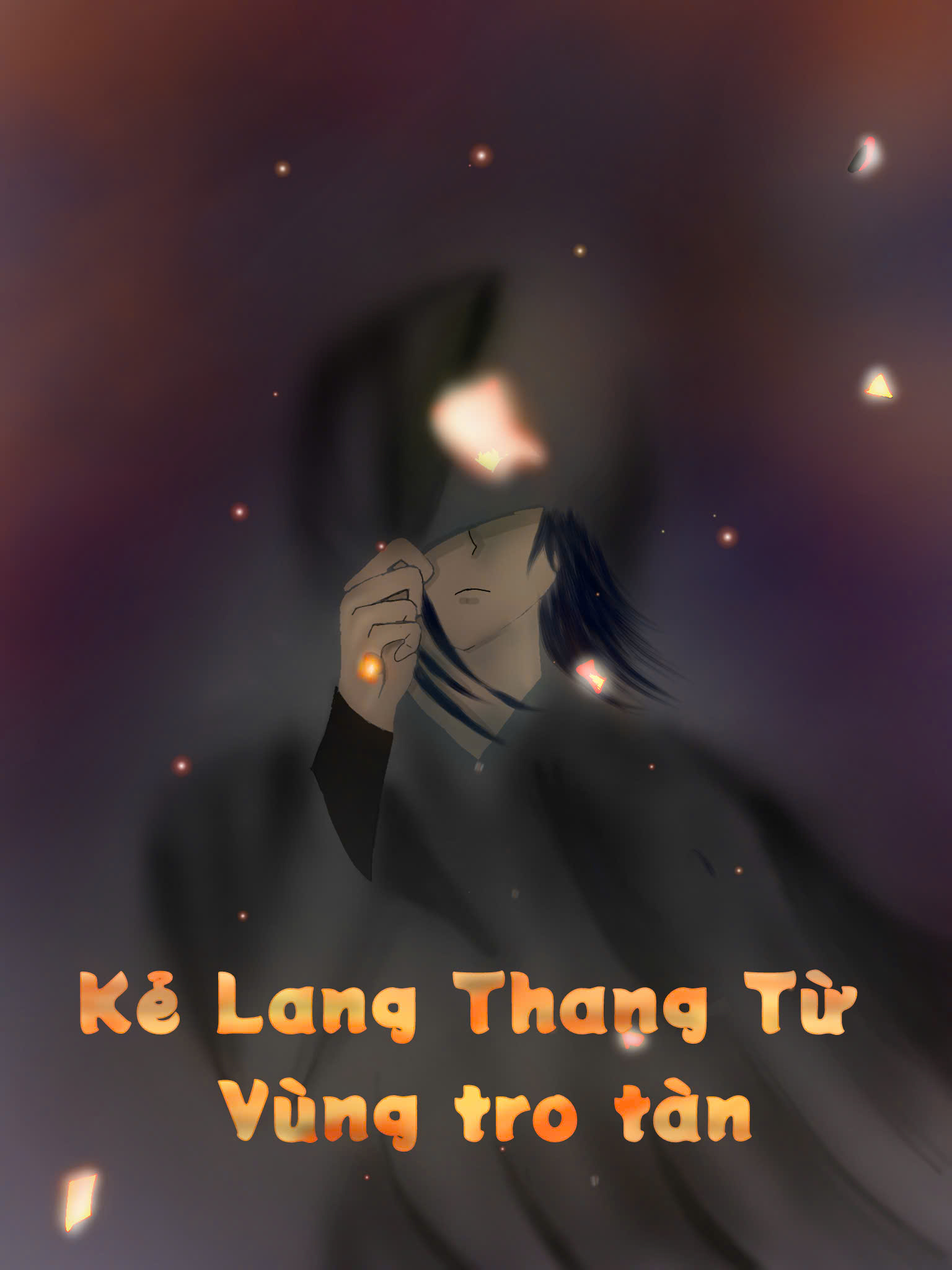 Bìa truyện Kẻ lang thang từ vùng tro tàn
